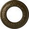 Ekena Millwork Salem Ceiling Medallion (Fits Canopies up to 7 1/8"), 13 1/4"OD x 7 1/8"ID x 7/8"P, Brass CM13SABRS - alternate 1